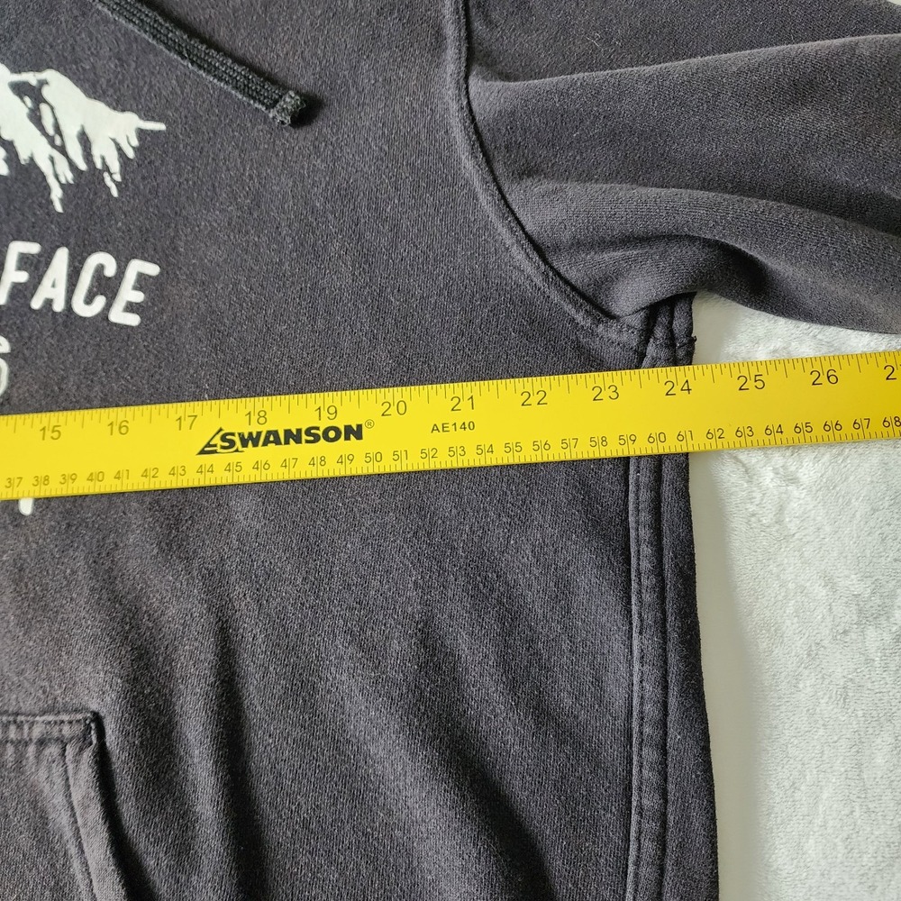 The North Face Hoodie Mens Medium 1966 Berkeley Ca Spellout Logo Black White '16 - Picture 7 of 15